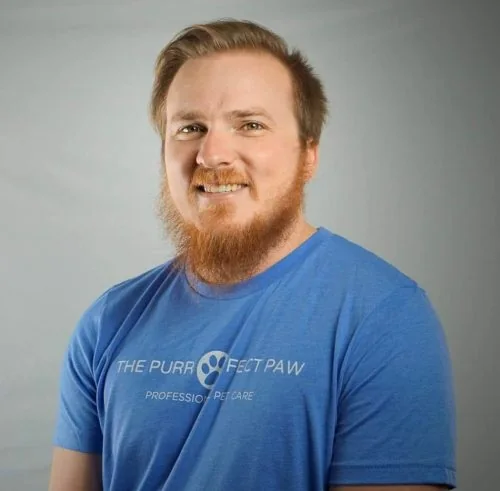 Justin G. Owner of The Purr-fect Paw